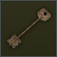 Mysterious room marked key