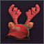 Hat with antlers